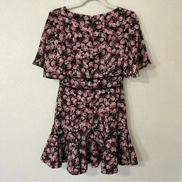 Keepsake The Label One Love Black Rose Mini Dress - Picture 8 of 9